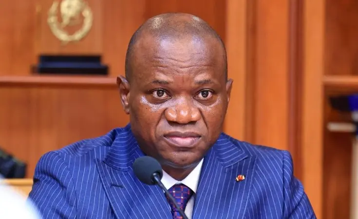 Le président gabonais Brice Oligui Nguema.