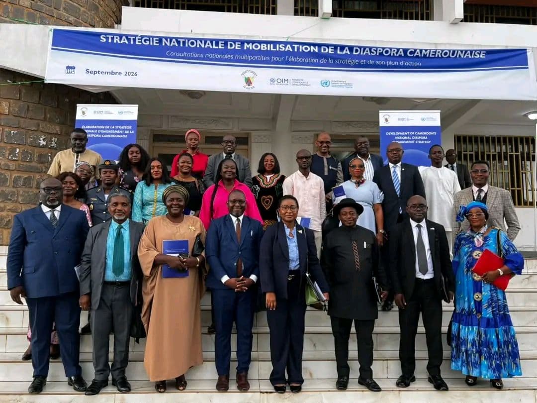 Consultation nationale sur la stratégie d'engagement de la diaspora camerounaise, Yaoundé, septembre 2026.